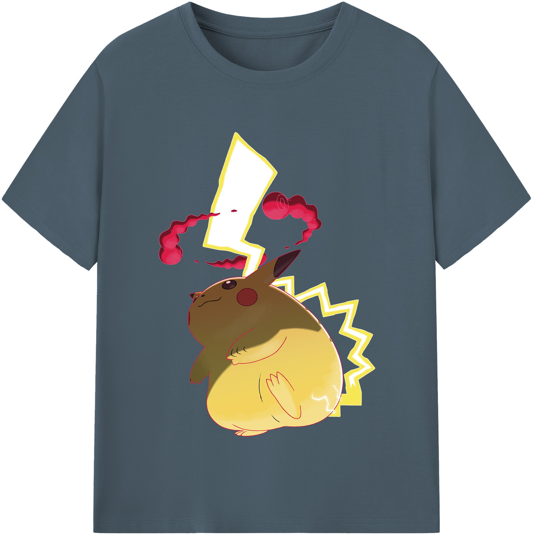（画像用） ポケットモンスター Pokémon 綿100％半袖Tシャツ（フロントプリント）